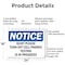 Signmission Quiet Please Turn Off Cell Phones Testing, 24 in W x Rectangle, Aluminum OS-2PACK-NS-A-1824-L-17951 - alternate 4